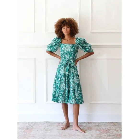 Mille | Dresses | Mille Penelope Dress In Jade Paradise | Poshmark